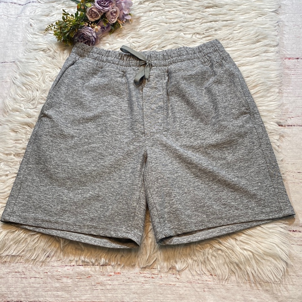 Outdoor Voices Sunday 7” Shorts Drawstring Grey Spacedye sz S